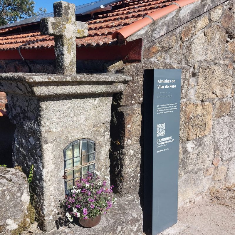 Caminhos de Peregrinação - Sinaletica Alminhas Vilar Peso